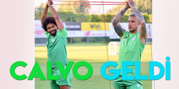 Tümosan Konyaspor'da Francisco Calvo döndü