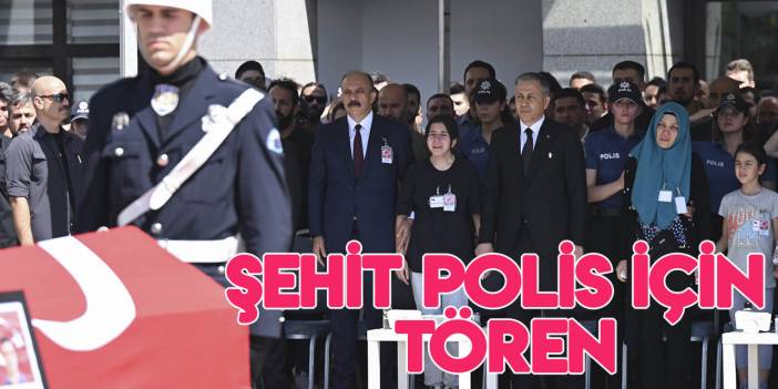 Uyuşturucu çetesinin şehit ettiği polis için İstanbul Emniyetinde tören düzenlendi