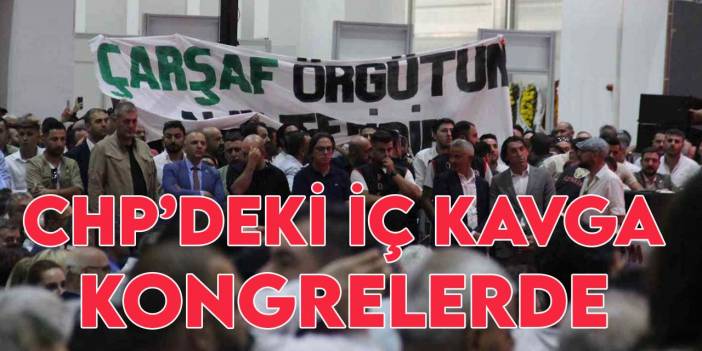 CHP İzmir Kongresi’nde arbede