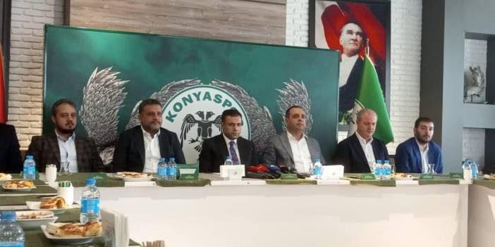 Konyaspor Başkanı Fatih Özgökçen'dan istifa açıklaması: "Hadi liste hazırlayın buyurun!"
