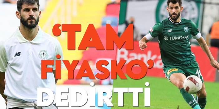 Konyaspor'da Nelson Oliveira, "tam fiyasko" dedirtti!
