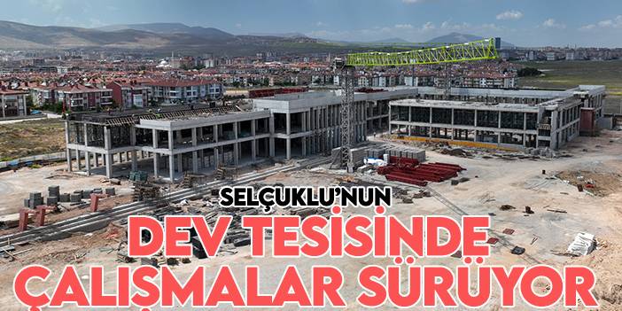 Türkiye’nin en kapsamlı spor tesislerinden biri olcak! Konya'da yapımı sürüyor