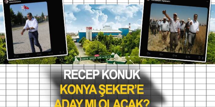 Recep Konuk Konya Şeker’e aday mı olacak? İşte cevabı…