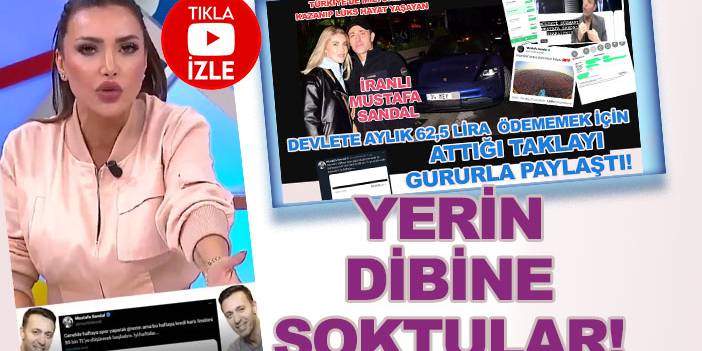 İran asıllı Mustafa Sandal'ı yerin dibine soktular!