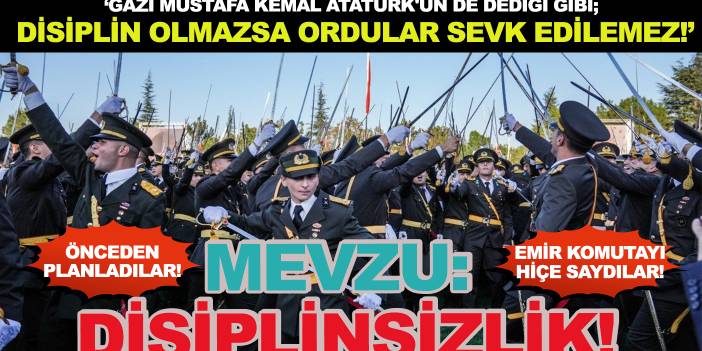 MSB kaynakları: "Atatürk üzerinden tartışma yürütülmesi kabul edilemez! Mesele slogan değil disiplinsizliktir!"