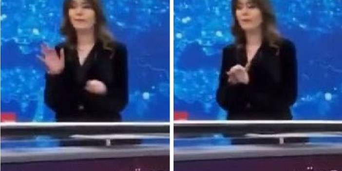 Kübra Par, canlı yayında "+18'lik el hareketi" çekti