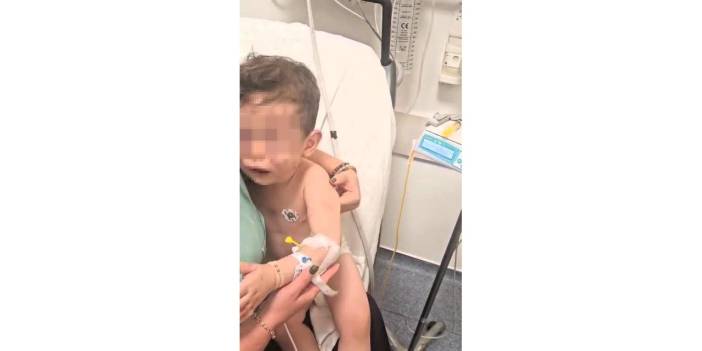 Denizli'de vahşeti yaşayan 2 yaşındaki bebek hastanelik oldu