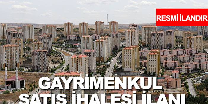 Ilgın Belediye Başkanlığı’ndan gayrimenkul satış ihalesi ilanı