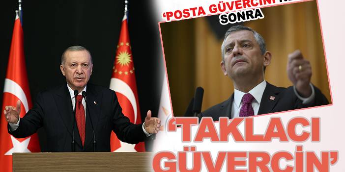 Cumhurbaşkanı Erdoğan'dan Özgür Özel'e, "Posta Güvercini"nden sonra "Taklacı Güvercin" benzetmesi