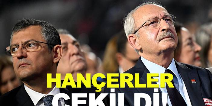 CHP'de hançerler çekildi! Taraflardan birbirlerine sert sözler