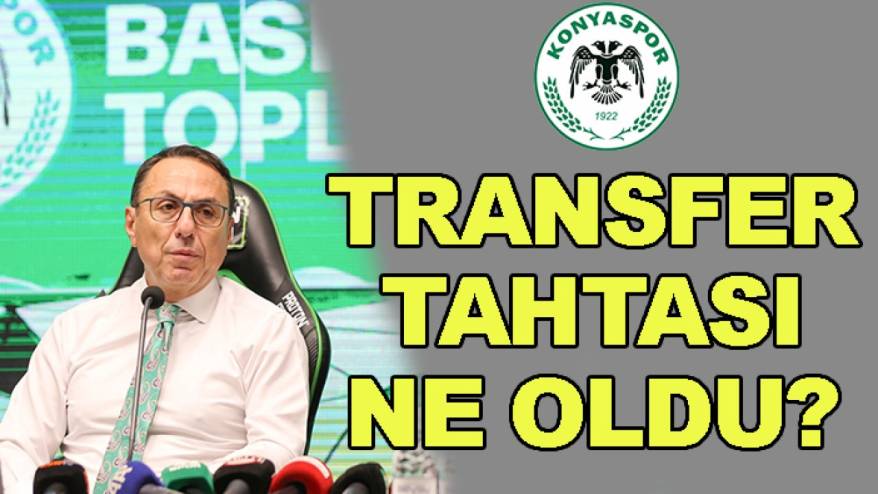 Konyaspor'da transfer tahtası ne olacak? Cengiz Yönet, açıkladı...