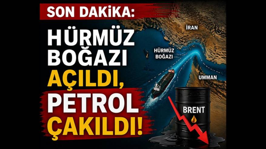 Son dakika: Hürmüz Boğazı açıldı, petrol çakıldı!