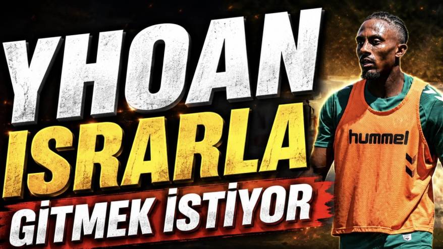Konyaspor’da Yhoan Andzouana ısrarla gitmek istiyor
