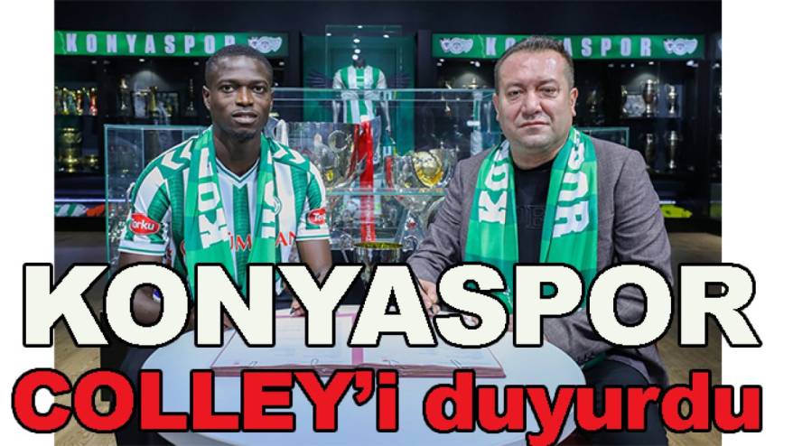 Konyaspor Ebrima Colley'i duyurdu