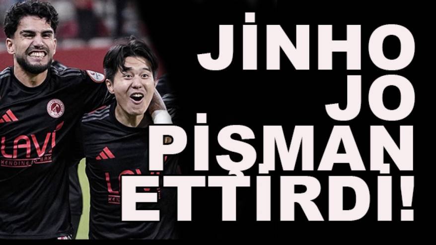 Konyaspor'da Jinho Jo pişman ettirdi