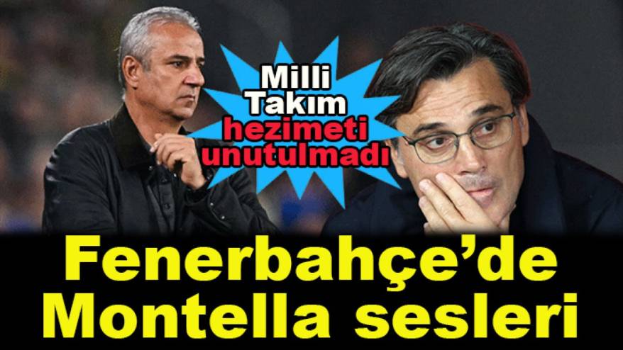 Fenerbahçe'de İsmail Kartal'ın ardından gözler Vincenzo Montella'ya çevrildi!
