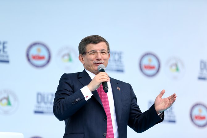 Başbakan Davutoğlu Düzce'de