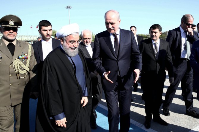 İran Cumhurbaşkanı Ruhani, Ankara'ya gitti