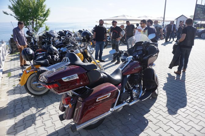 Motosiklet tutkunları Tekirdağ'da buluştu