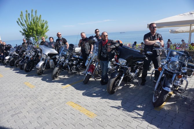 Motosiklet tutkunları Tekirdağ'da buluştu