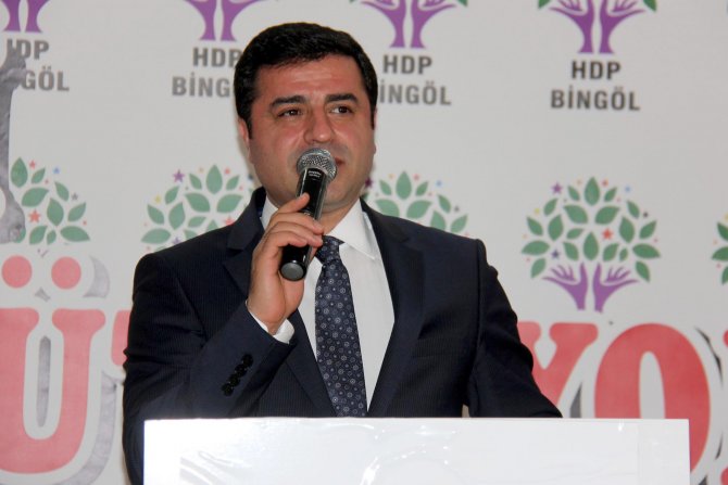 HDP Eş Genel Başkanı Demirtaş: