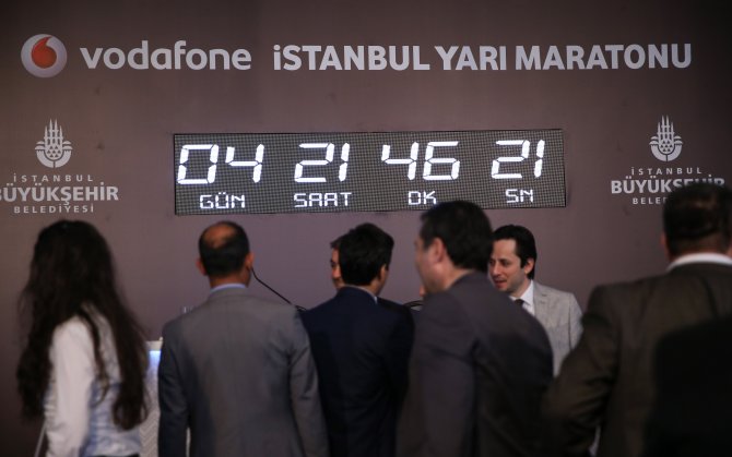 Vodafone İstanbul Yarı Maratonu'na doğru