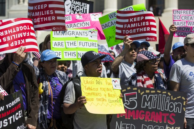 ABD Yüksek Mahkemesi "yasa dışı göçmenlerin" durumunu görüştü