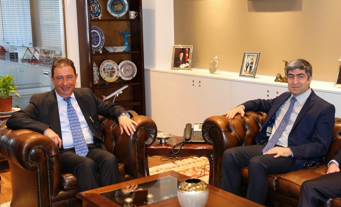 AA'dan Türkiye'nin Brüksel Büyükelçisi Olcay’a ziyaret