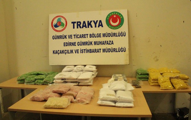 Kapıkule'de uyuşturucu madde ele geçirildi