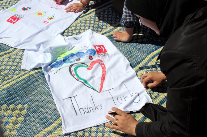 Suriyeli ve Türk öğrenciler çocuk bayramını bir arada kutladı
