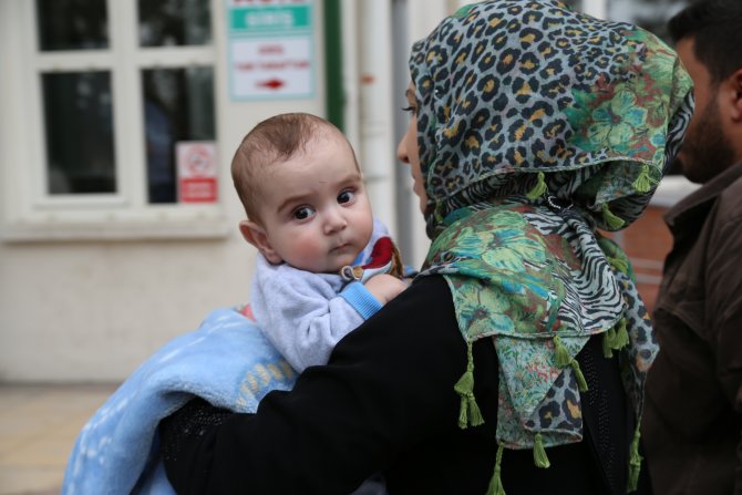 Türkmen bebek Bolu'da şifa buldu