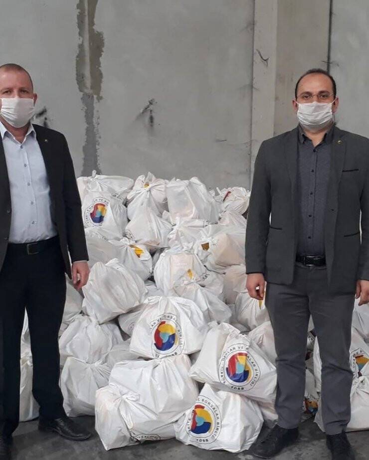 Beyşehir’de Dar Gelirli İhtiyaç Sahibi Ailelere Gıda Yardımı