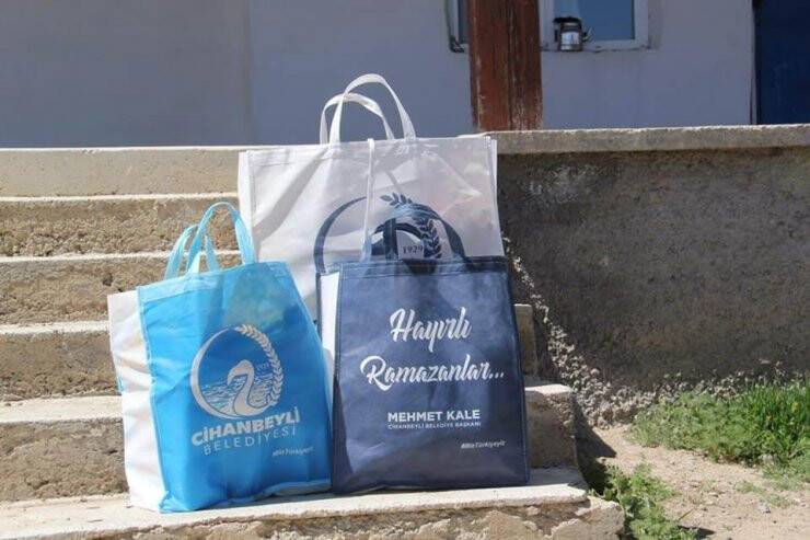 Cihanbeyli Belediyesi Bin 400 Aileye Yardım Ulaştırdı