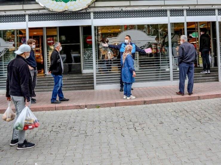 Konya'da hijyen ve salgın kurallarına uymayanlara ceza kesildi