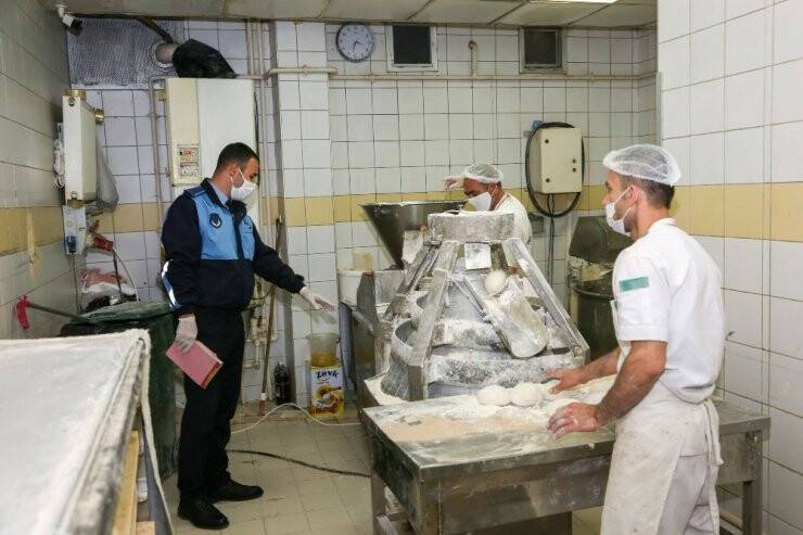 Konya'da hijyen ve salgın kurallarına uymayanlara ceza kesildi