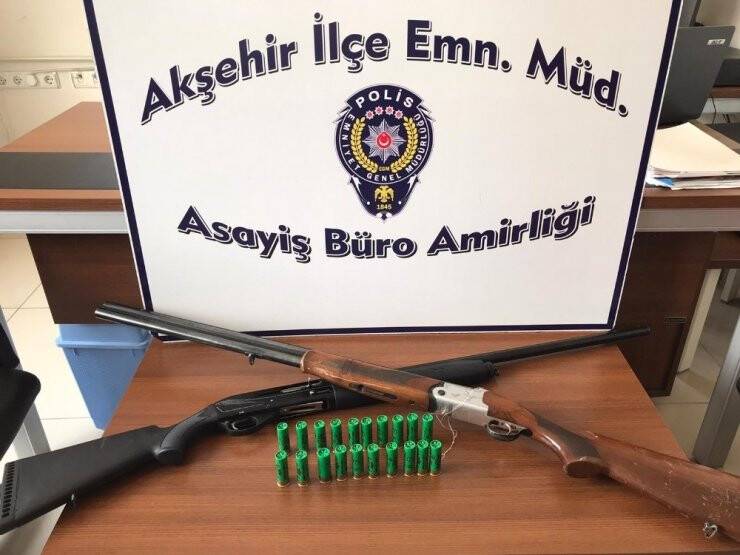 Sosyal Medyada Paylaştığı Silahlara El Konuldu
