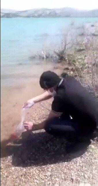 ABD Uyruklu Şahsın Göle Bıraktığı Balıklar Bulunamadı