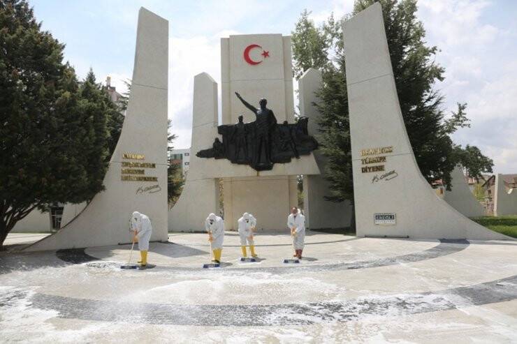 Ereğli Cadde Ve Sokakları Pırıl Pırıl Oldu