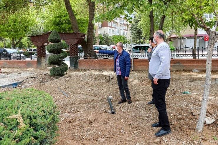 Konya Meram’da Parklar Güzel Günler İçin Hazırlanıyor