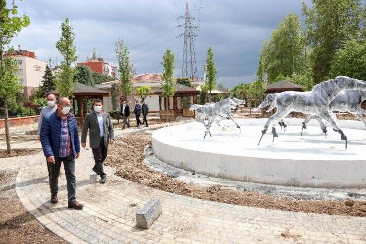 Konya Meram’da Parklar Güzel Günler İçin Hazırlanıyor