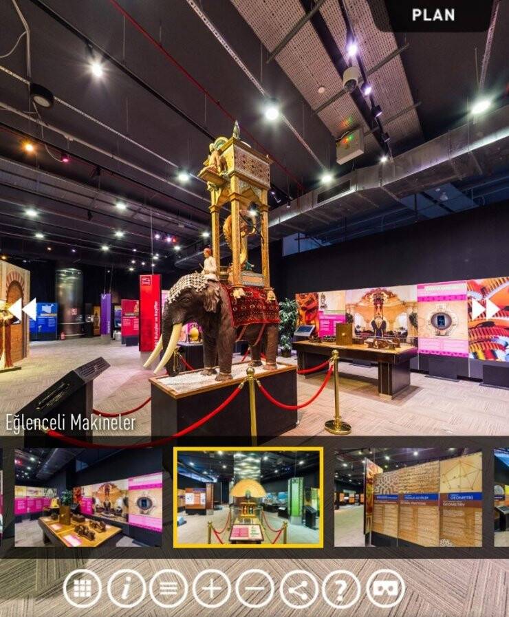 Konya Bilim Merkezi Sanal Turla Keşfediliyor