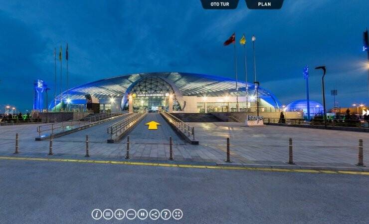 Konya Bilim Merkezi Sanal Turla Keşfediliyor