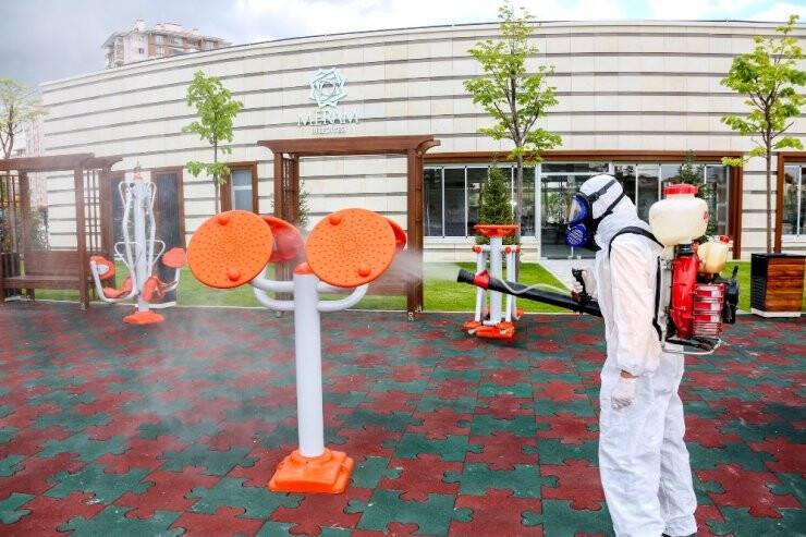 Konya'da Meram’ın Parkları Çocuklar İçin Hazır