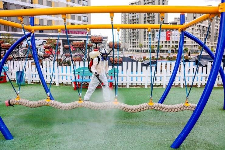 Konya'da Meram’ın Parkları Çocuklar İçin Hazır