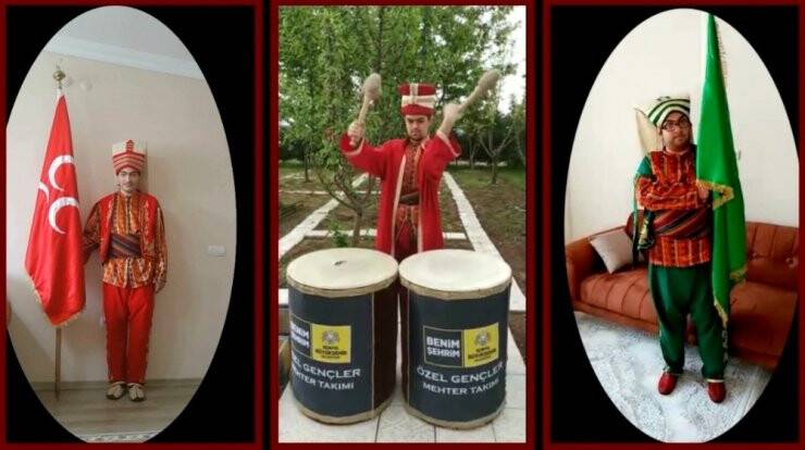 Özel Gençler Mehter Takımı Evden Konser Verdi