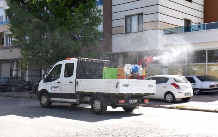 Karatay’da İlaçlama Çalışmaları Başladı