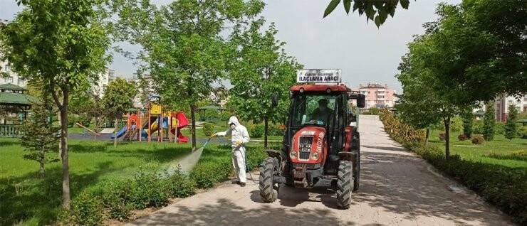 Karatay’da İlaçlama Çalışmaları Başladı