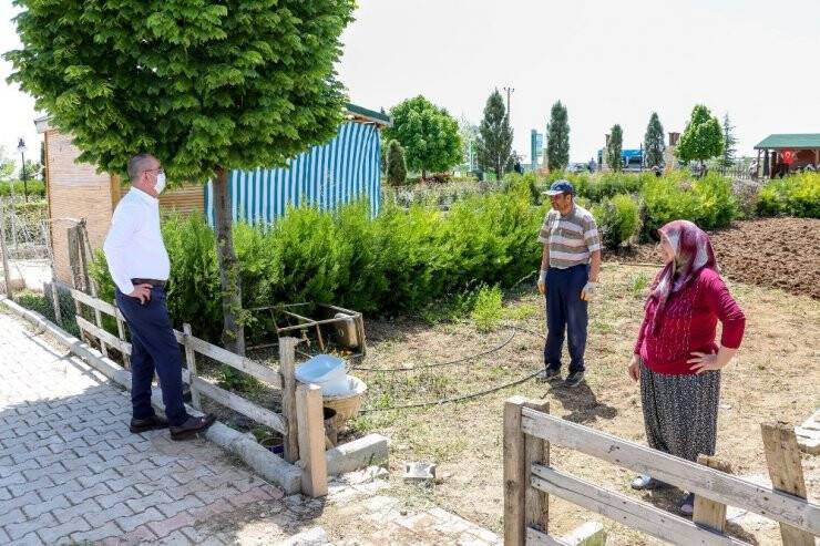 Konya Meram Hobi Bahçelerinde Ekim Zamanı
