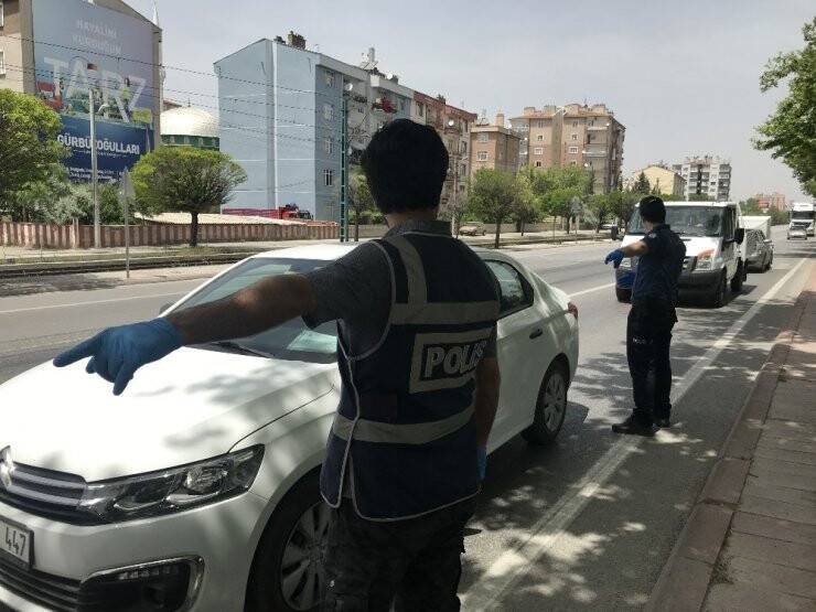 Konya Polisinden sıkı denetim