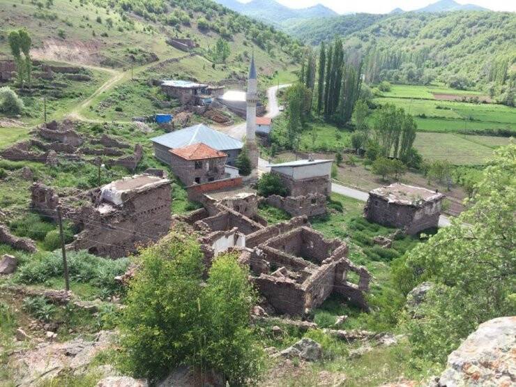 Konya'daki köy sevdalıları kameralarla özlem gideriyorlar